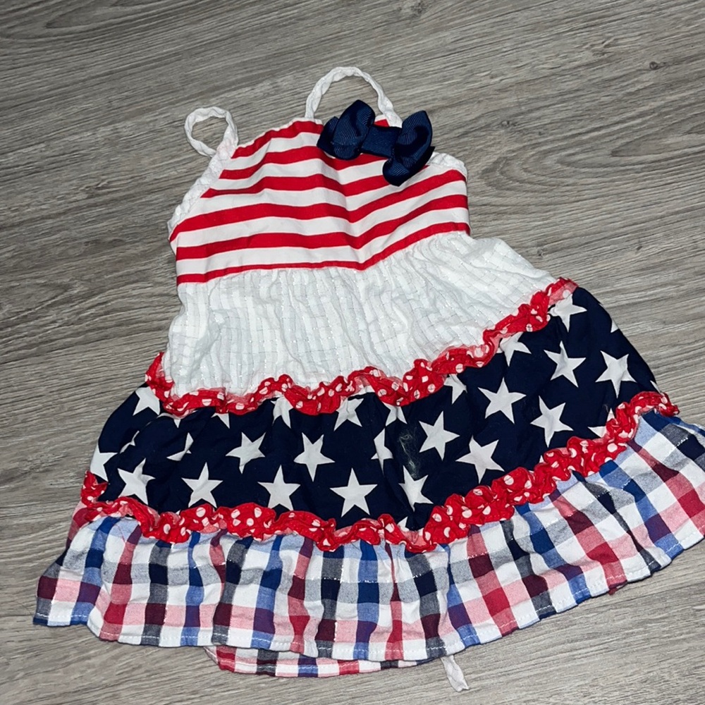 Patriotic dress 4th of July